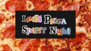 Ledo Pizza Spirit Night